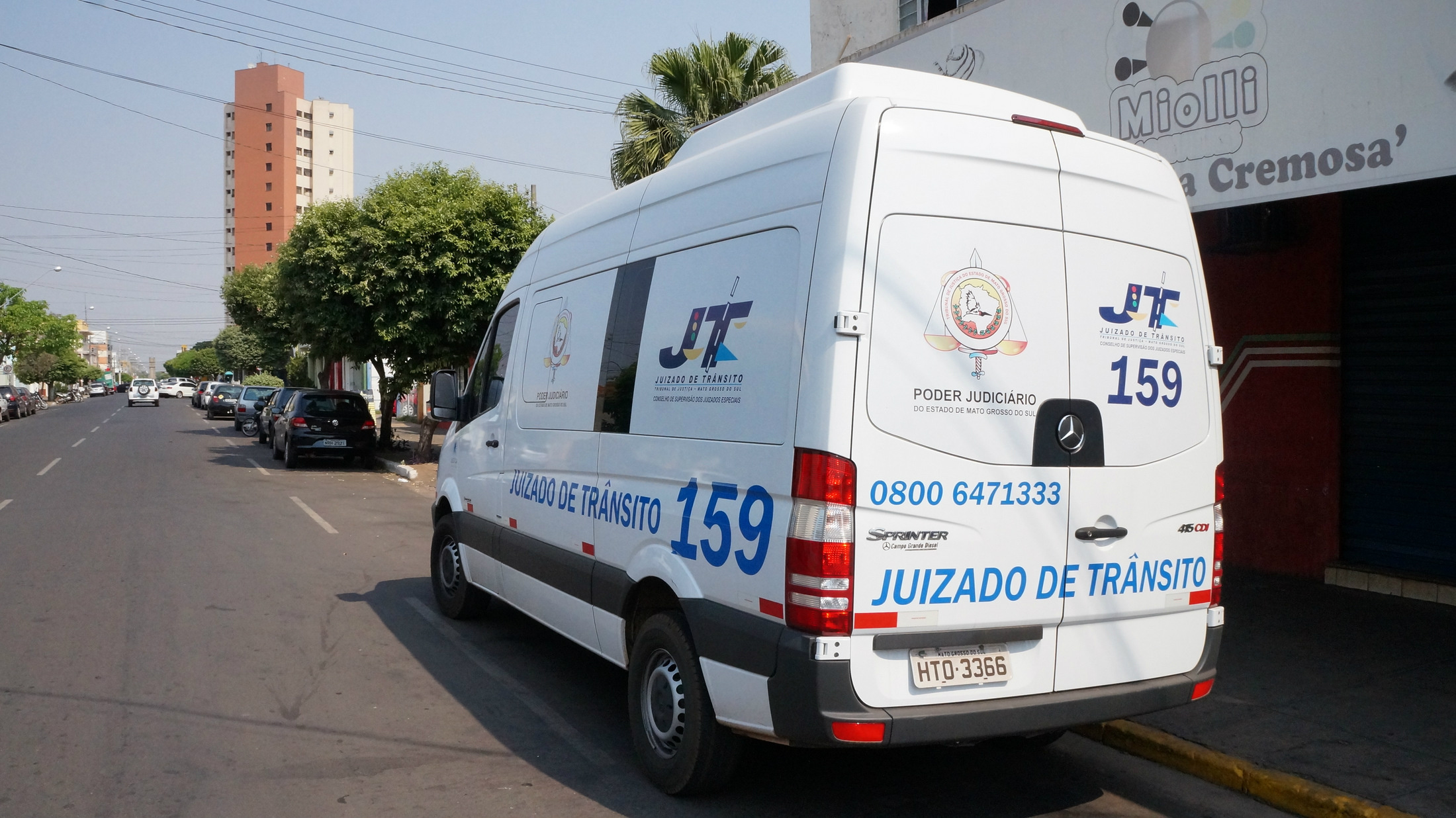 Juizado de Trânsito (Foto: Vitor Rafeal - Rádio Caçula)