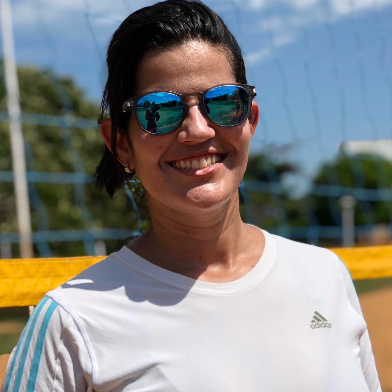Ana Rita Muniz - Professora de vôlei de praia da Secretaria Municipal de Esporte, Juventude e Lazer (SEJUVEL).