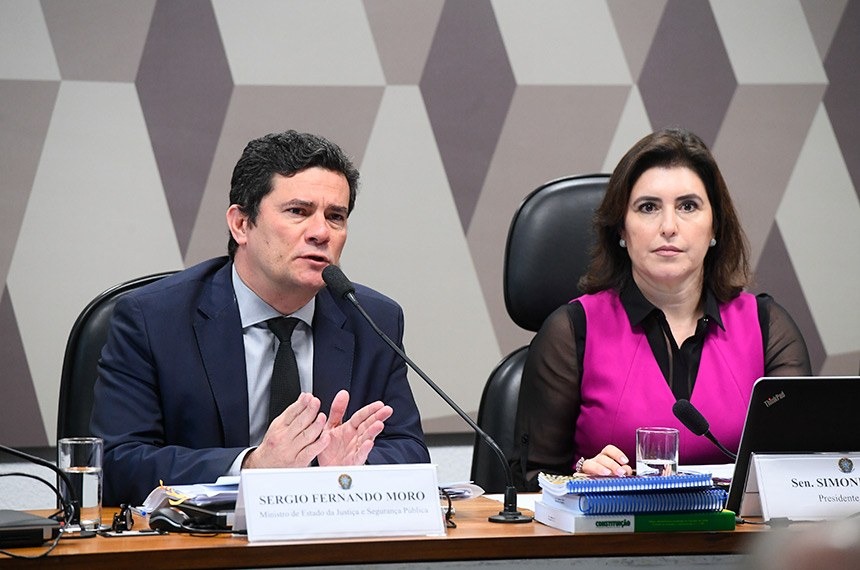 Ministro Moro participou ontem de audiência sobre a proposta - Foto: Foto: Divulgação