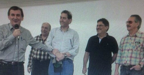 Foto: IMAGEMPedro Chaves, Bernal, Chadid e João Batista são considerados velhos companheiros