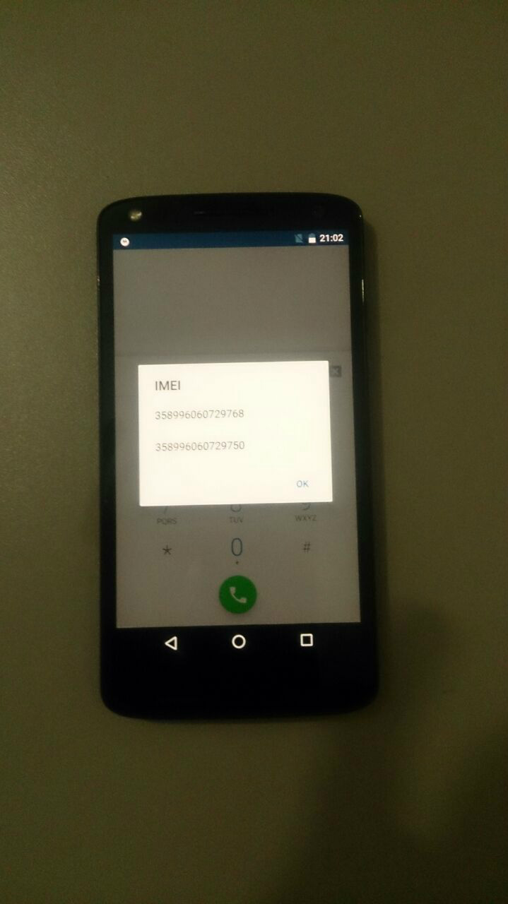 Celular apreendido pelos investigadores. Foto: Divulgação Civil