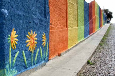 Muro de escola. Imagem meramente ilustrativa. Agência Minas.