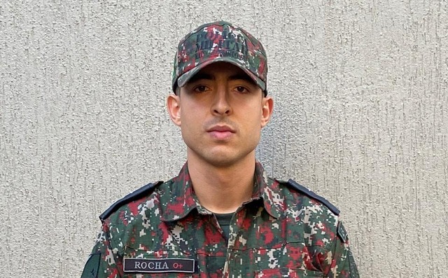 O 1º Tenente Gabriel Gomes da Rocha assumiu o 3º 3 Pelotão de Polícia Militar Ambiental. Foto: Arquivo pessoal.