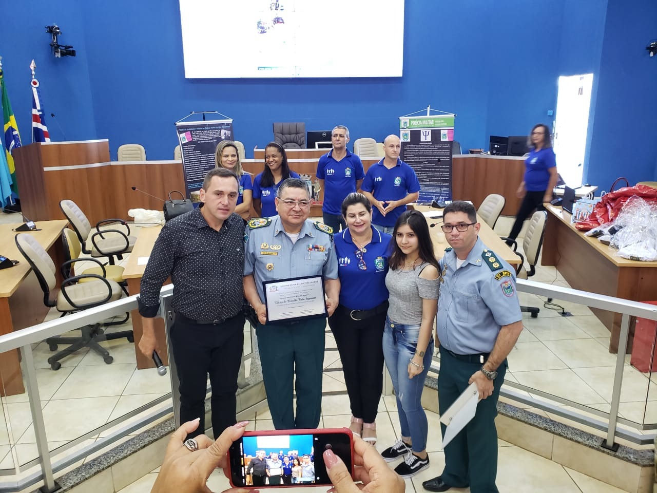 Foto da Assessoria de Comunicação do 2º BPM.