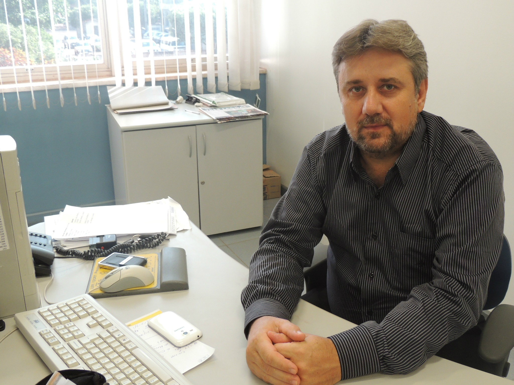 Agadir Mossmann, gerente geral do Banco do Brasil.Foto: Rádio Caçula