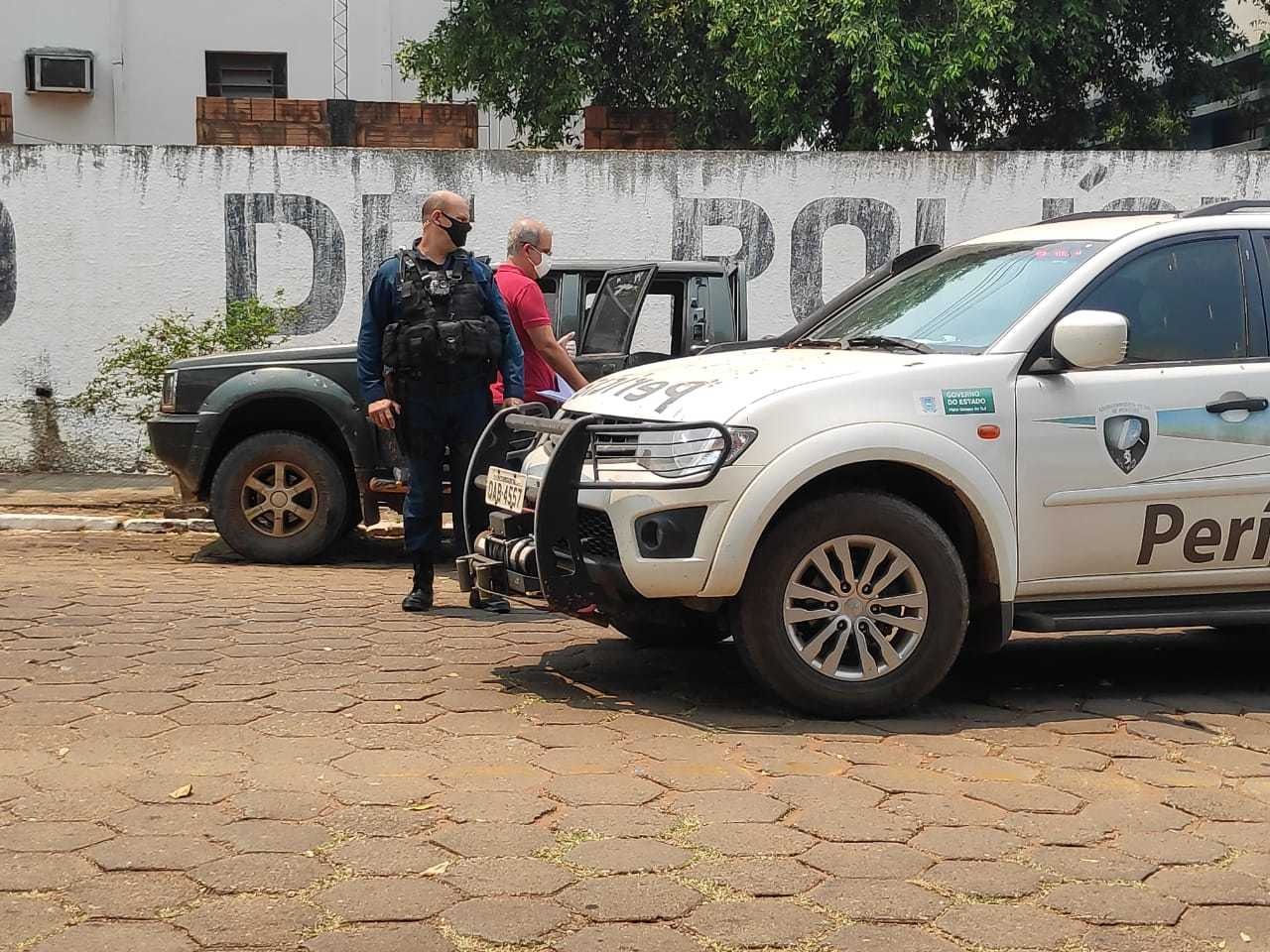 Testemunhas estranharam o homem estar na mesma posição desde o dia anterior. Foto: Reprodução/ O Pantaneiro.