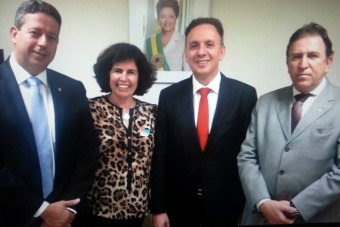 Prefeita no Ministério das Cidades