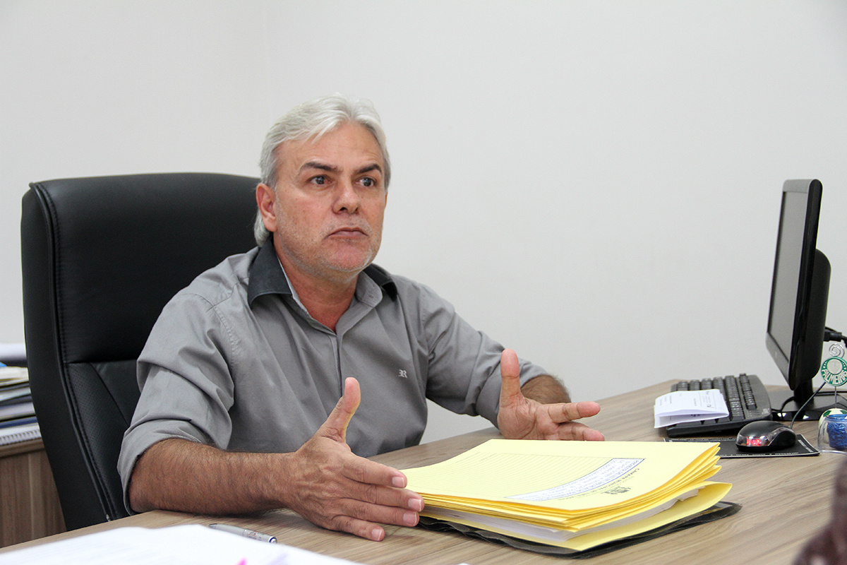 o presidente da Câmara Municipal de Três Lagoas, Jorginho do Gás, informou que a Casa não votará qualquer aumento em subsídios de vereadores. Foto: Ascom