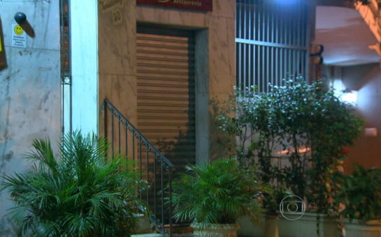 Local onde o crime aconteceu (Foto: Reprodução Rede Globo)