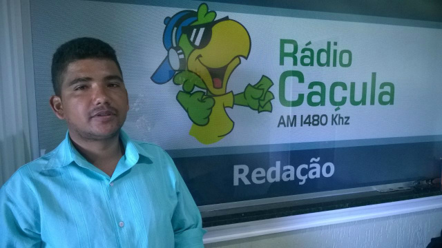 e de jornalismo da Rádio Caçula, Carlos Alberto dos Reis Júnior, um dos líderes do movimento