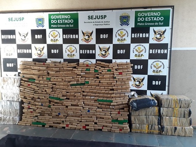 Apreensão de maconha cresceu 61% em um ano - Foto: Foto: DOF/ Divulgação