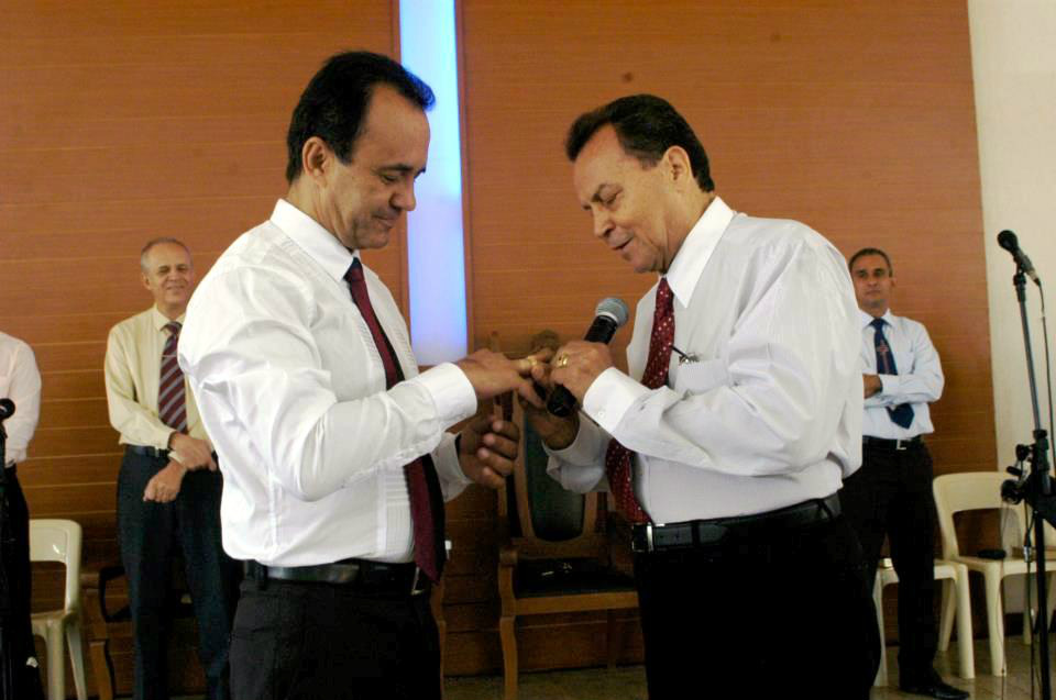 foto de arquivo: Pastor Marcos e Pastor Reuel