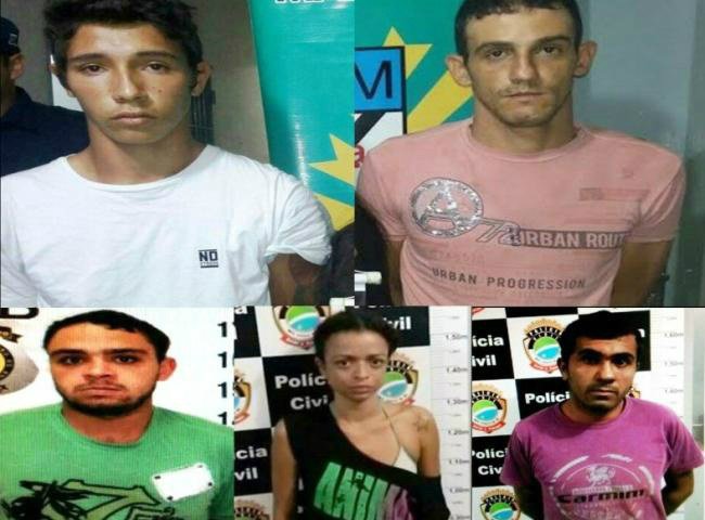 Fugitivos da delegacia da Polícia Civil em Rio Verde