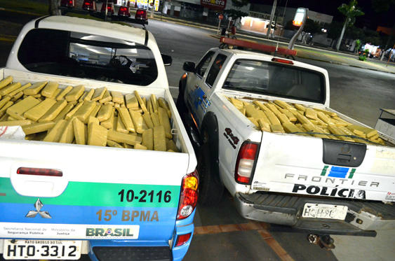 Foto: ArquivoFiscalização resultou na apreensão de 361 quilos de maconha