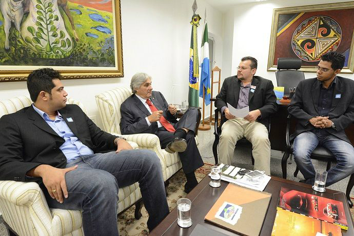 Delcídio articula investimentos para Jardim, Pedro Gomes e Aral Moreira - Foto : Divulgação