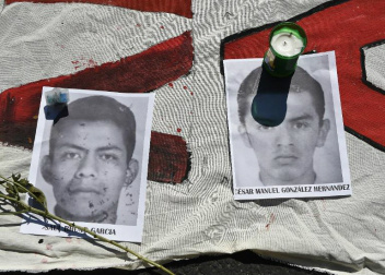 Dois dos 43 mexicanos desaparecidos