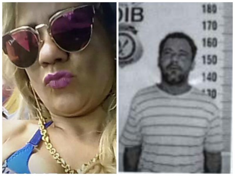 Jaqueline Michelle Spessato, a “Loira”, e Edson Chaves de Brito, apontado como uma das principais lideranças do PCC no MS | Foto: reprodução Instagram/Gaeco