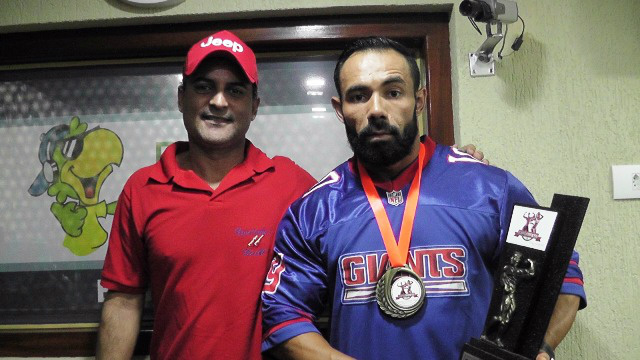 O atleta  três-lagoense Gilson Macedo ganhou em primeiro lugar na categoria Sênior.