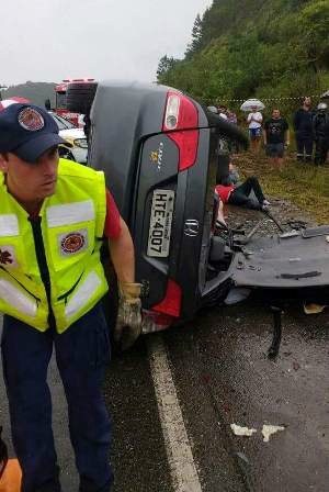 Foto cedida pelo Corpo de Bombeiros