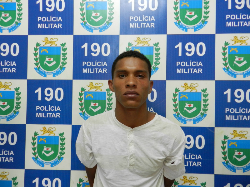Fagner Cesar de Souza de 33 anos tentou pegar a arma de um policial na abordagem.Foto: Rádio Caçula