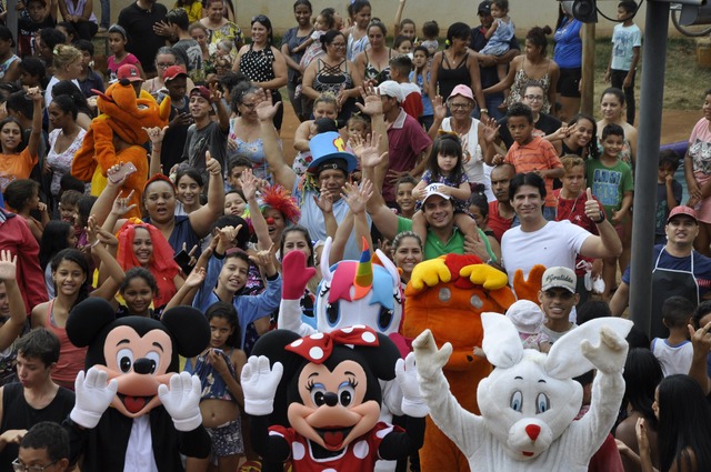 5ª edição do Especial Dia das Crianças realizado no domingo (13) no Residencial Novo Oeste I. Foto: Arquivo pessoal.