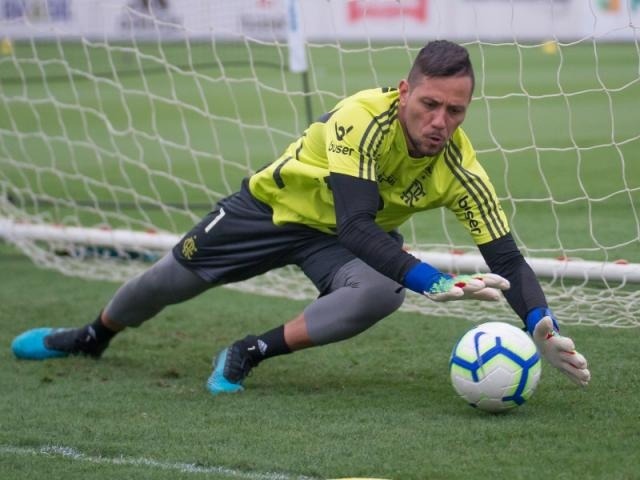 Diego Alves é destaque no gol do Flamengo (Foto: Divulgação)