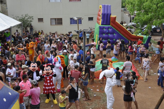 Pessoas de vários bairros do município prestigiaram o evento. Foto: Arquivo pessoal.