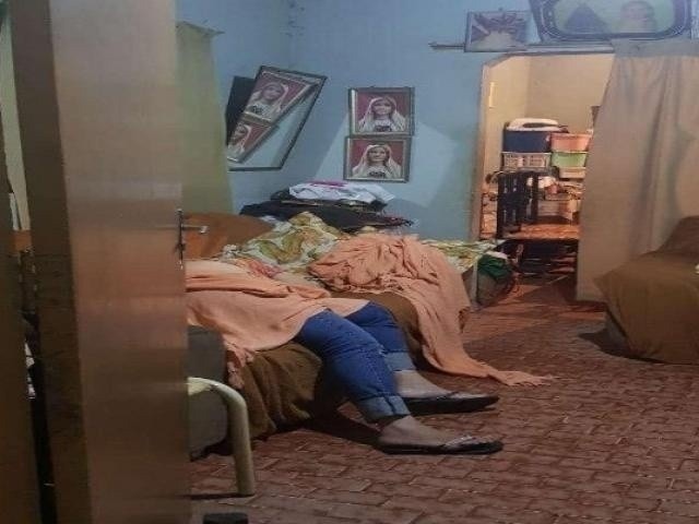 Regianni foi morta enquanto descansava no sofá da casa dos sogros (Foto: Reprodução)