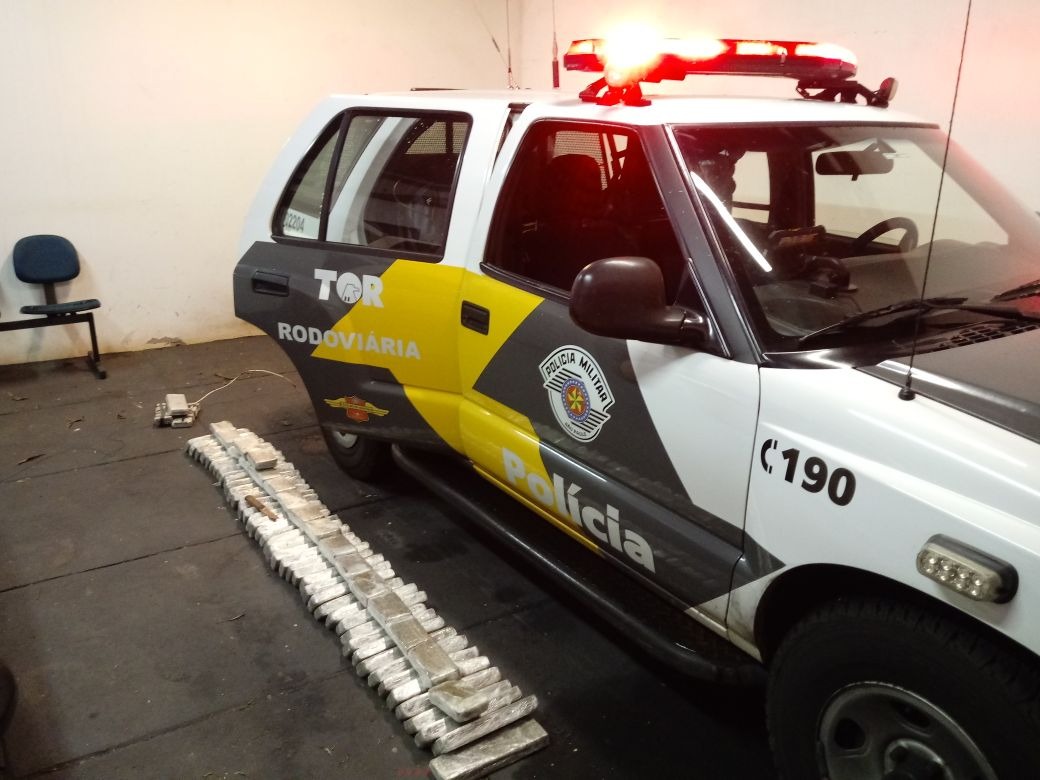 Droga apreendida durante ação policial. (Foto: Divulgação)