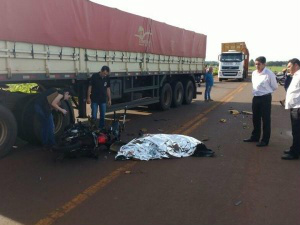 Economista morreu na manhã de hoje no anel viário (Foto: Direto das Ruas). 