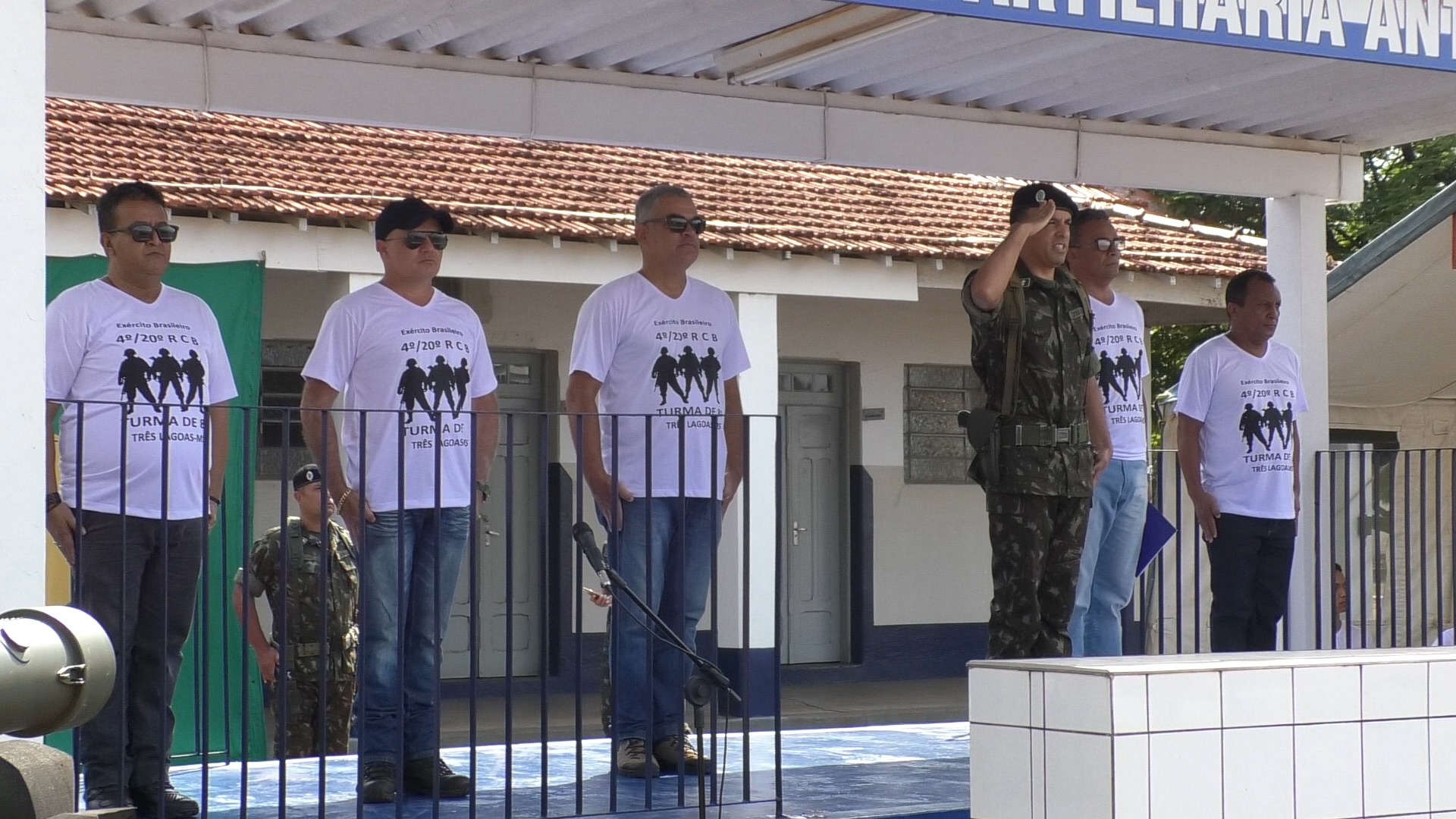 Reencontro dos boinas pretas - Foto: Rádio Caçula