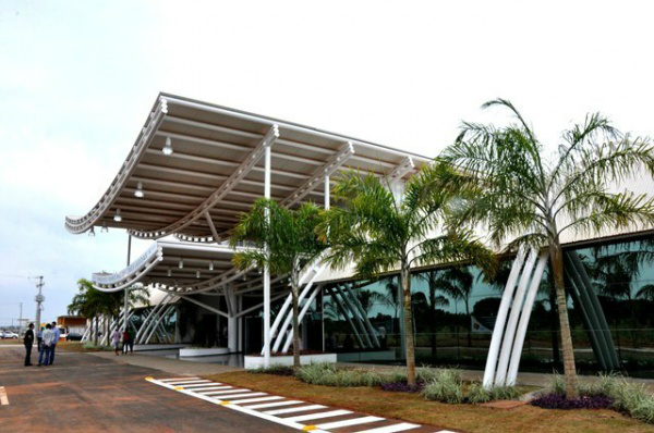 Aeroporto Municipal de Três Lagoas ainda não oferece estrutura tanto para clientes quanto para prestadores de serviços.Foto: Divulgação