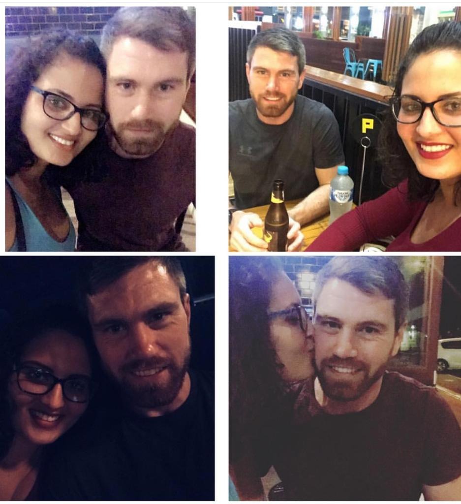 Criskeila  e o namorado Jeremy FOTO: Arquivo Família