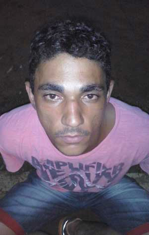 Foragido capturado - créditos: Mídiamax