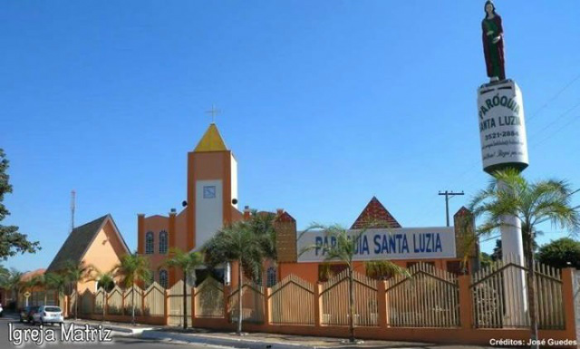 Igreja Matriz Santa Luzia (foto: Diocese de Três Lagoas)