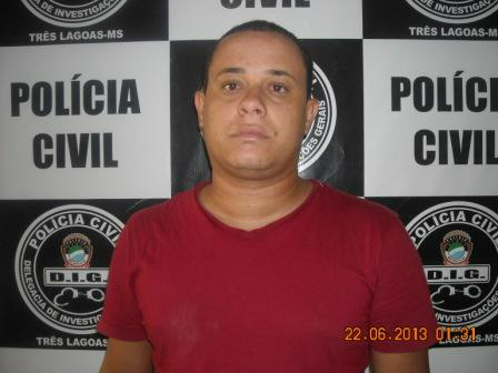 “Peba” foi preso pela Polícia Civil durante ronda realizada pela Rua João Dantas Filgueiras.Foto: Rádio Caçula