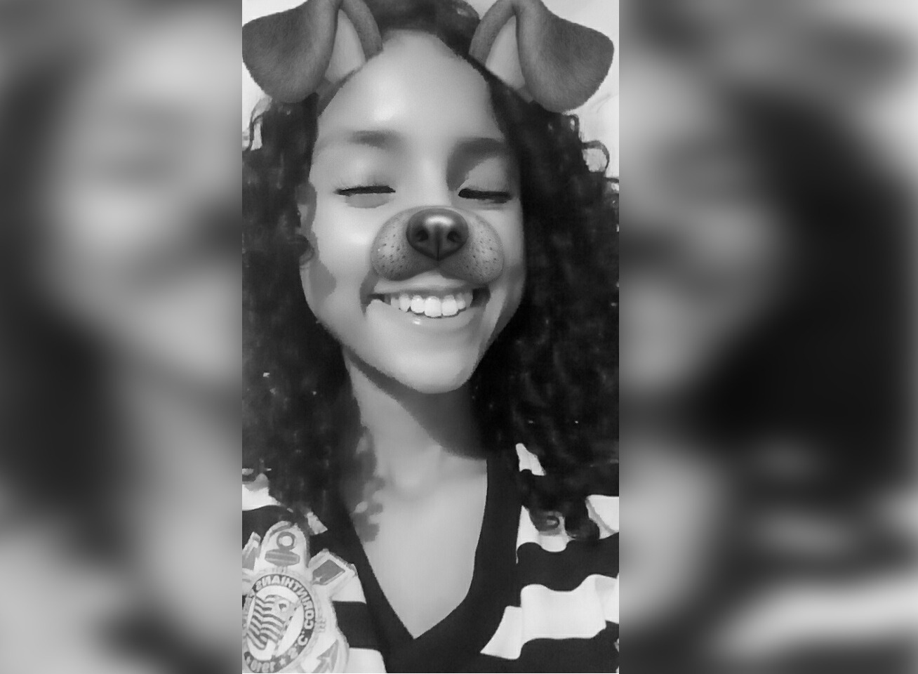 adolescente Geovana Queiroz da Silva, de 14 anos que estava desaparecida desde a noite de ontem (23) foi localizada nesta quinta (24), na Lagoa Maior. Foto: Arquivo pessoal.