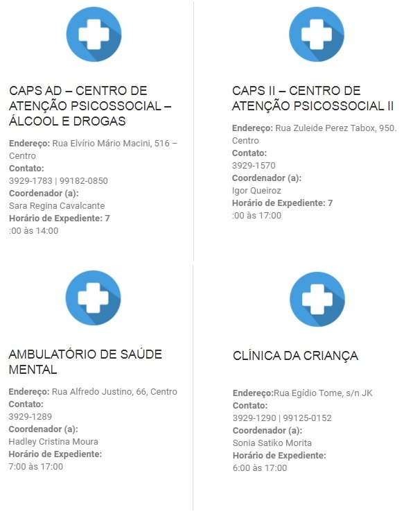Em Três Lagoas (MS), é possível tratar na Rede Pública de Saúde, nos postinhos (que darão o encaminhamento para o Caps e o Ambulatório de Psiquiatria).