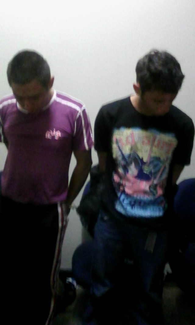 Dupla envolvida no roubo ao empresário douradense - Foto: Ligado na Redação/WhatsApp