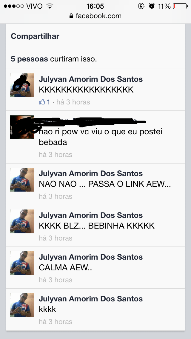 Foto:Arquivo pessoal Facebook