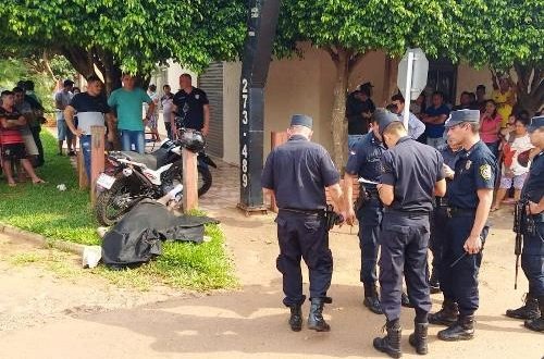 Pilotava moto quando foi executado (Foto: Porã News)