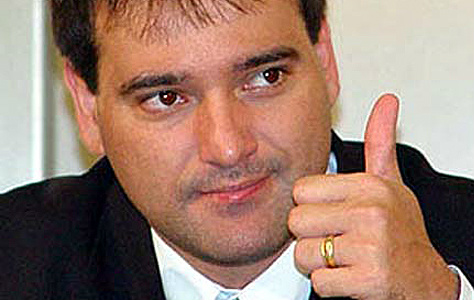 Marcos Donadon foi preso no desembarque do aeroporto em Rondônia.Foto: Midia Max