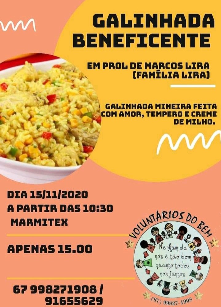 Foto: Arquivo Voluntários do Bem.