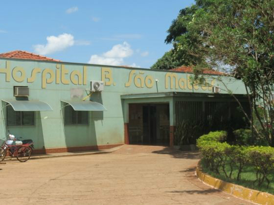 Vítima está internada em hospital público da cidade - Foto: Caarapó News