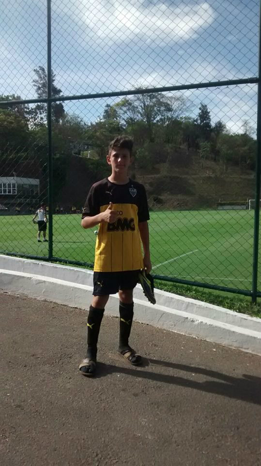 Ângelo Ferracini, no CT do Galo Mineiro