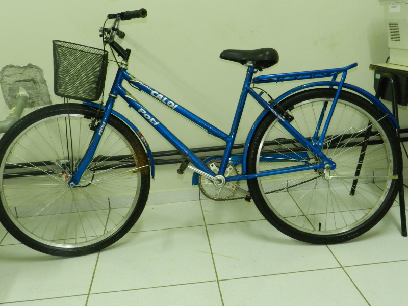 Foi constatado no sistema Policial que a bicicleta havia sido furtada no dia 02 de Junho de uma residência no Bairro Santa Terezinha.Foto: Rádio Caçula