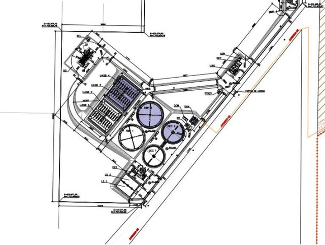 Projeto da nova Estação de Tratamento que será construída na Avenida 5, Distrito Industrial de Três Lagoas