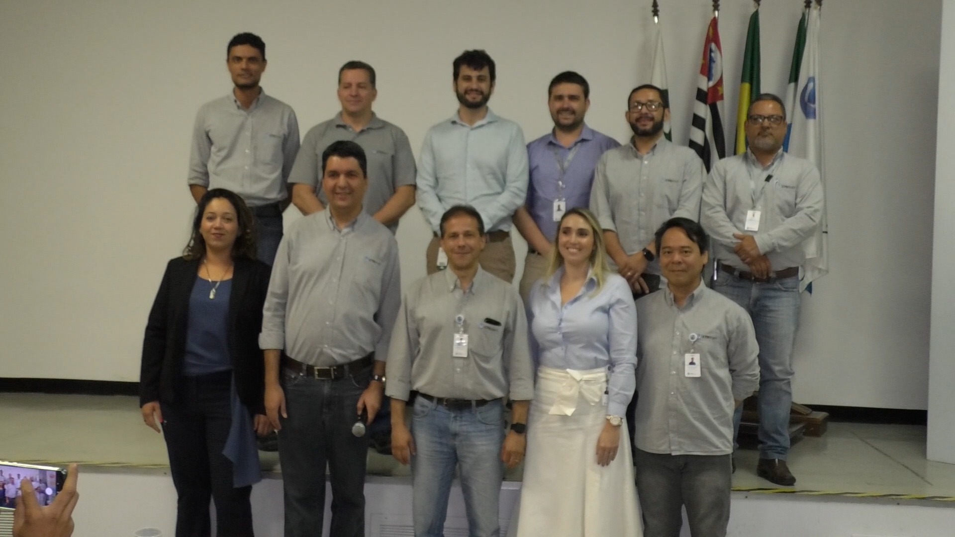 O objetivo  do evento foi apresentar o funcionamento, a área de abrangência e o cotidiano da hidrelétrica do Jupiá aos profissionais da imprensa.Foto: Hugo Leal/Rádio Caçula
