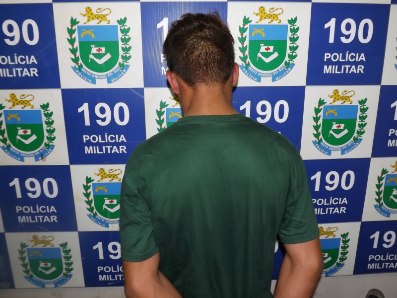 O adolescente de 15 anos. Foto: Rádio Caçula