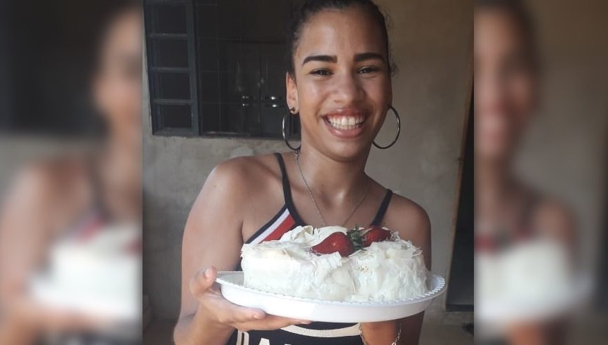 Kevelyn saiu de casa na terça (29). Foto: Arquivo pessoal.